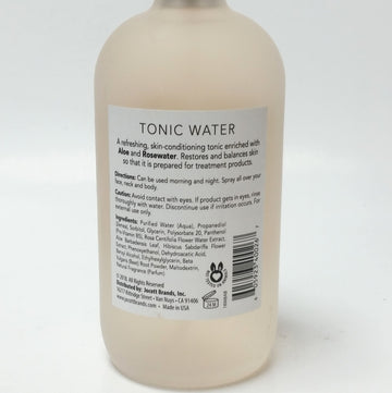 Pearlessence Aloe + Rosewater Tonic Water for Face, Body & Neck 8 oz 236 mL